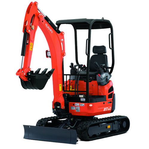 1.5 ton Mini Digger Range